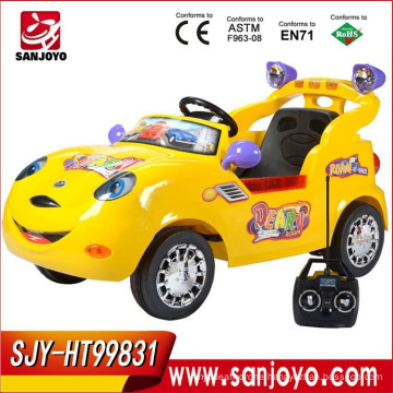 Four wheels ride on toy electric battery Radio Controlled kid ride on toy car single drive HT-99831